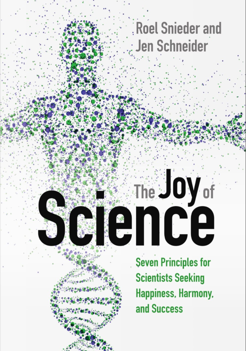 The front cover of "They Joy of Science".